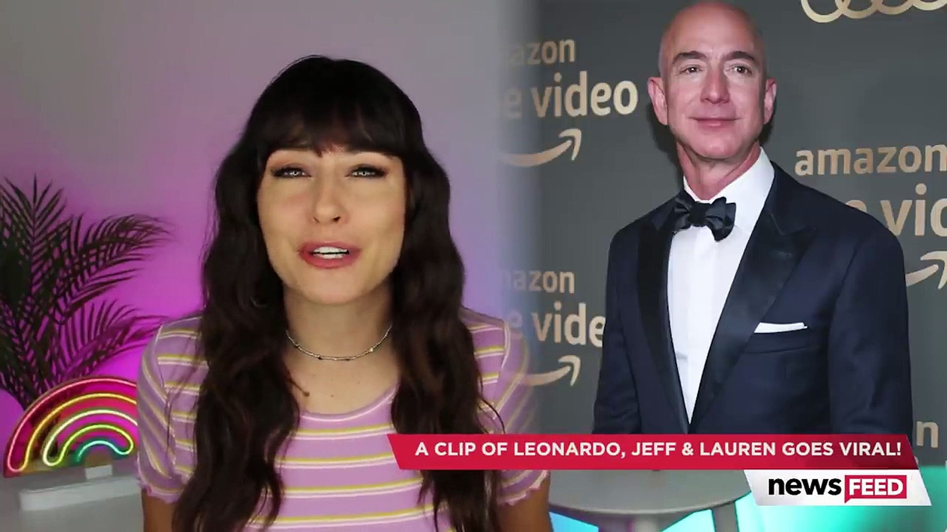 ⁣Clip Of Jeff Bezos’ GF Thirsting Over Leonardo DiCaprio Goes VIRAL