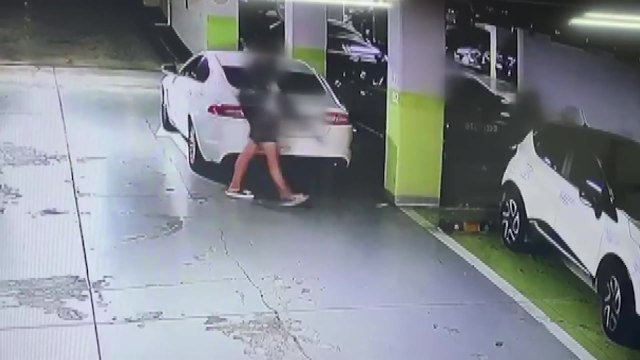 아파트 지하주차장에서 차량 훔친 중학생 3인조 검거 / YTN