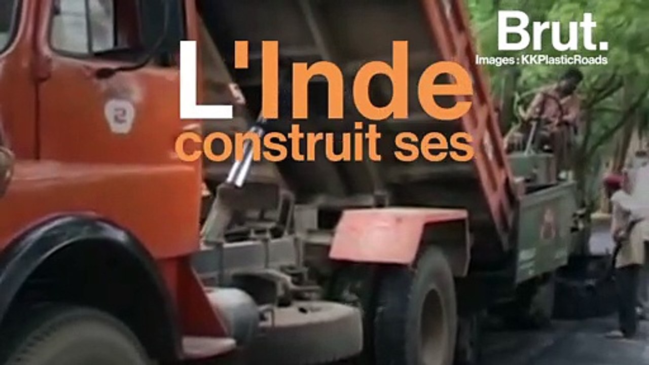 L'Inde construit ses routes à partir de déchets plastiques