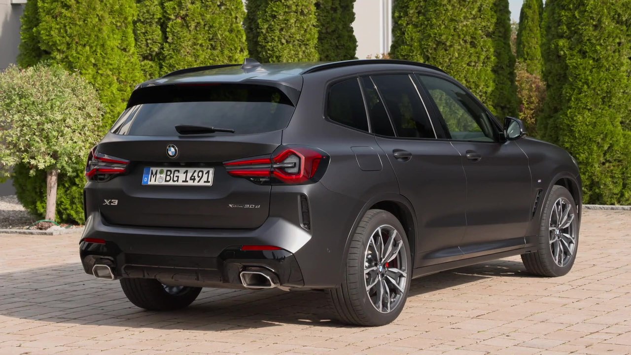 Der neue BMW X3 - M Sportpaket mit spezifischen Exterieur-Details