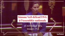 Novembre 1974 : Simone Veil défend l'IVG à l'Assemblée nationale