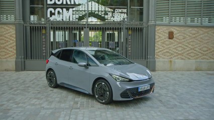 The new CUPRA Born Design Preview in Vapor Grey