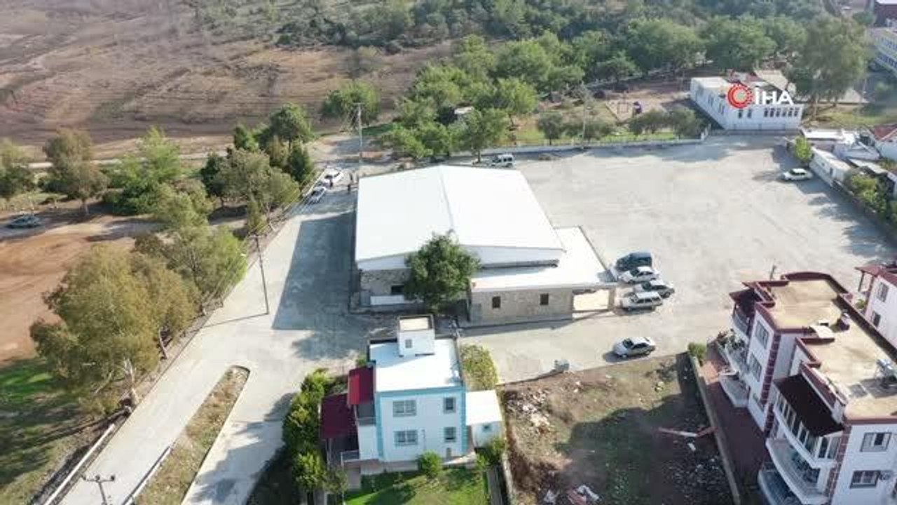 Bodrum Mumcular-Karaova Mahallesi'ne yeni yürüyüş yolu yapıldı