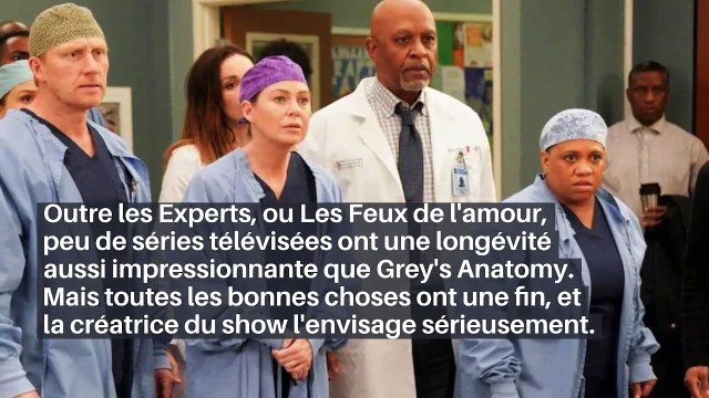 Grey's Anatomy bientôt finie ? Shonda Rhimes s'exprime sur sa série