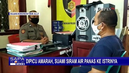 Tega! Suami Siram Air Panas Sang Istri, Begini Kronologinya