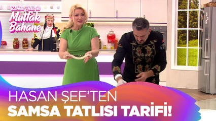 Samsa Tatlısı nasıl yapılır? - Zahide Yetiş ile Mutfak Bahane 9 Kasım 2021