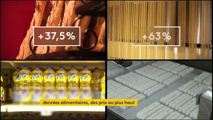 Consommation : le prix des denrées alimentaires en nette augmentation