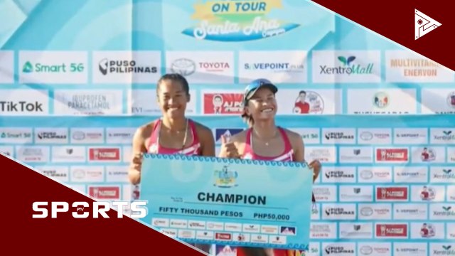 Asian Senior Beach Volleyball Championship, sunod na target ni Bernadeth Pons #PTVSports