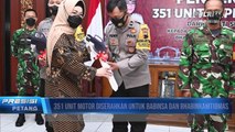 Bhabinkamtibmas Polres Sukoharjo Terima Bantuan Sepeda Motor dari Pemda