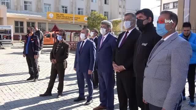 Van'da 313 bin öğrenci deprem tatbikatına katıldı