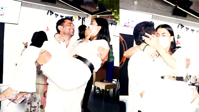 एजाज खान और पवित्रा पुनिया ने डिज़ाइनर रोहित वर्मा के बर्थडे पार्टी ने लगाए जोरदार ठुमके