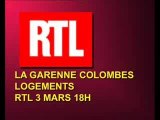 Garenne Colombes : RTL 18H LUNDI 3 MARS