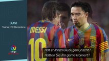 Xavi: “Messi hat mir viel Glück gewünscht”