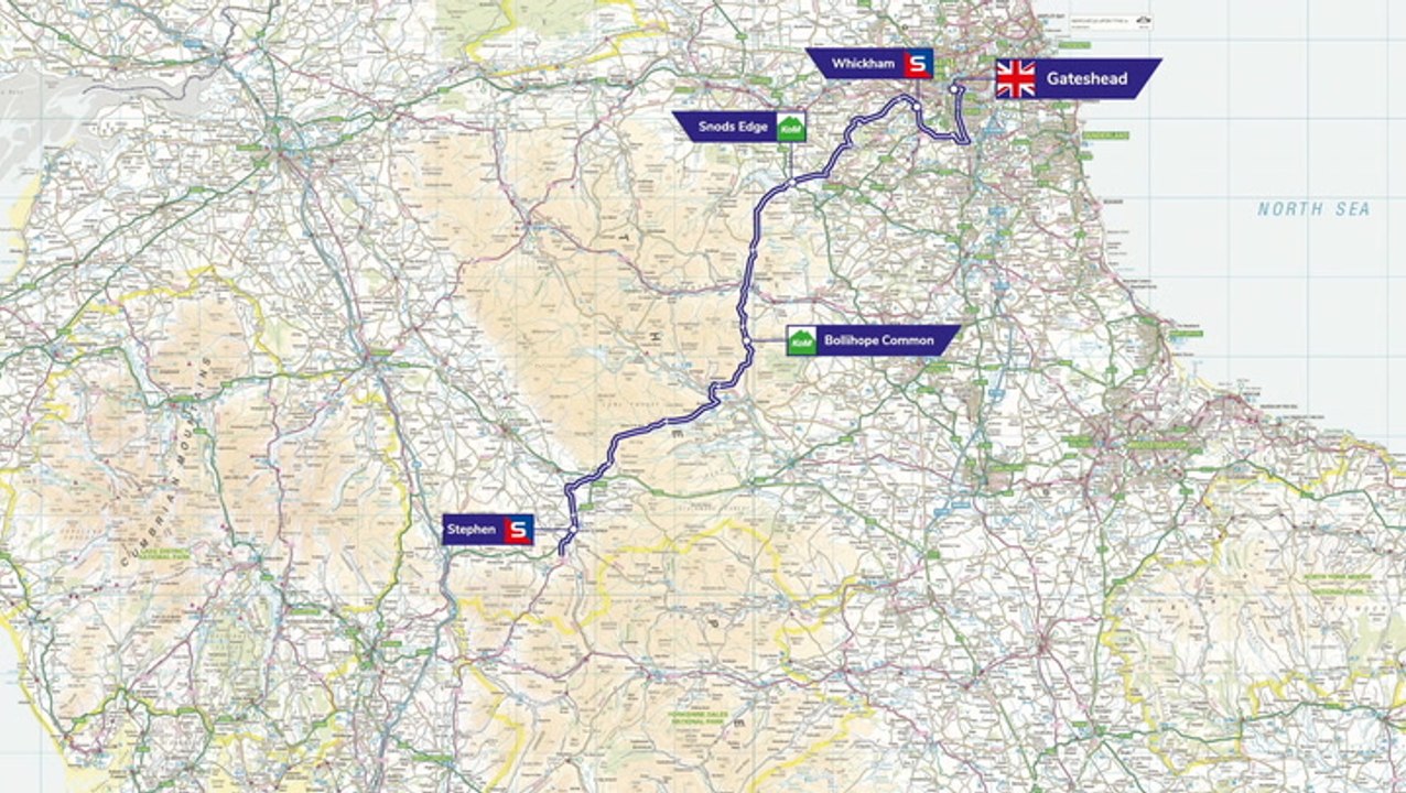 OVOToB 2019 stage four map
