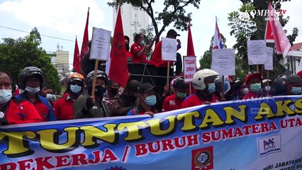 Buruh di Medan Minta Kenaikan UMP dan UMK Sebesar Ini.