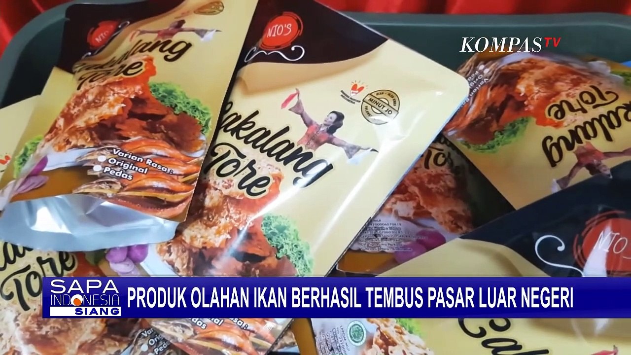 Luar Biasa! Produk Olahan Ikan Cakalang Tembus ke Pasar Luar Negeri