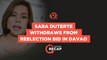 Rappler Recap: Sara Duterte withdraws from reelection bid in Davao