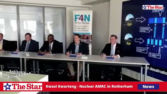 Kwasi Kwarteng at the Nuclear AMRC in Rotherham