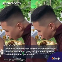 Numpang Makan di Nikahan Orang, Pria Ini Dihujat karena Isi Amplop