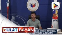 Sen. Pacquiao, ikinagulat ang pag-urong ni Mayor Sara Duterte sa kanyang reelection bid sa Davao City; Sen. Pimentel: Mga susunod na galaw sa pulitika, abangan sa mga susunod na araw