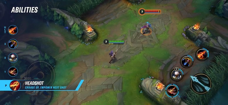 Jugabilidad de Caitlyn (League of Legends: Wild Rift)