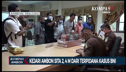 Kejari Ambon Sita 2, 4 Miliar Dari Terpidana Kasus BNI