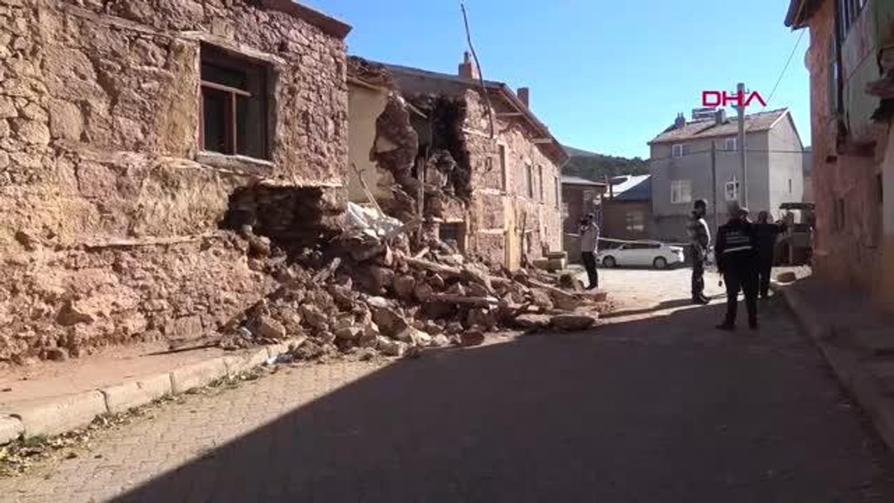 KONYA'DAKİ DEPREMDE 66 YAPIDA HASAR OLUŞTU