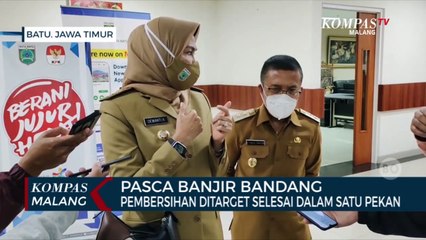 Pembersihan Material Banjir Bandang Ditargetkan Selesai Dalam Sepekan