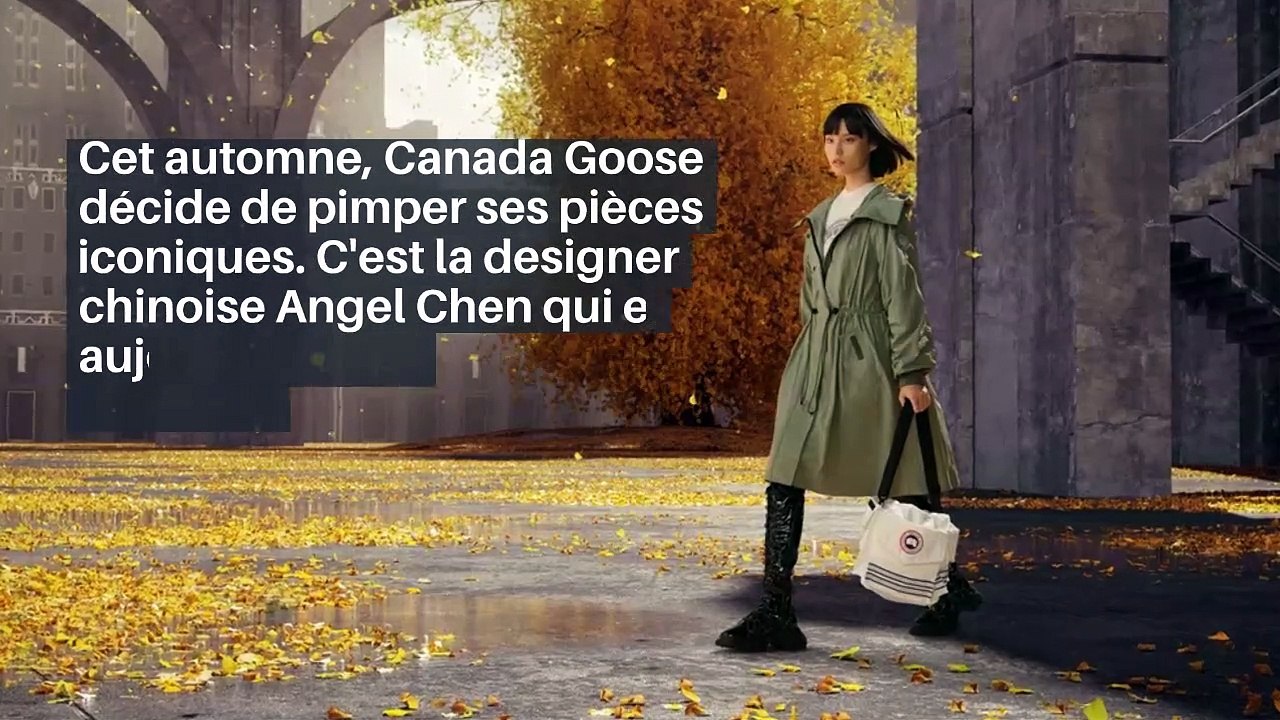 Angel Chen imagine les manteaux les plus colorés de l'automne pour Canada Goose_IN