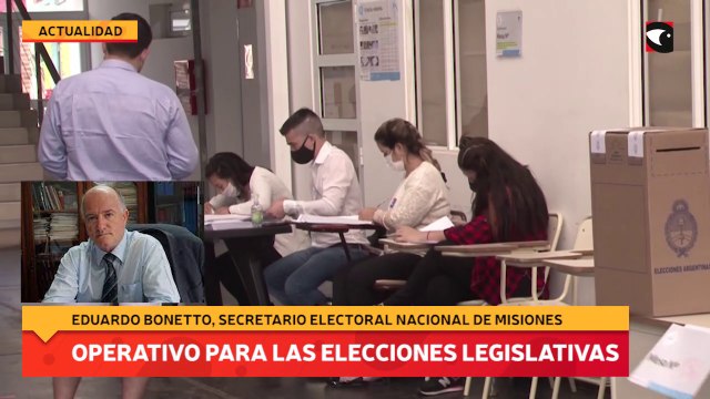Operativo para las Elecciones Legislativas