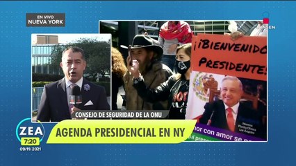 López Obrador en Nueva York: esa será la agenda presidencial