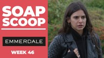 Emmerdale Soap Scoop! Meena smashes up Victoria's home