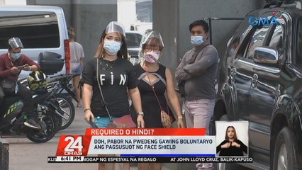 Sec. Roque: Walang bisa ang utos na nagtanggal sa mandatory na pagsusuot ng face shield sa Maynila dahil nasa ilalim ng Pangulo ang mga LGU | 24 Oras