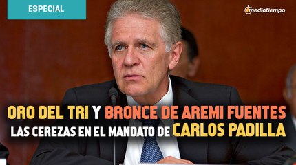 Oro del Tri y Bronce de Aremi Fuentes, las cerezas en el mandato de Carlos Padilla frente al COM