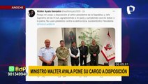 Ministro de Defensa: 