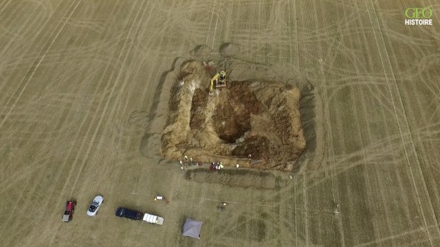 Des archéologues exhument les vestiges d'un missile V2 nazi lancé sur Londres en 1945