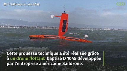 Des scientifiques ont filmé l'intérieur d'un ouragan grâce à un drone pour la première fois