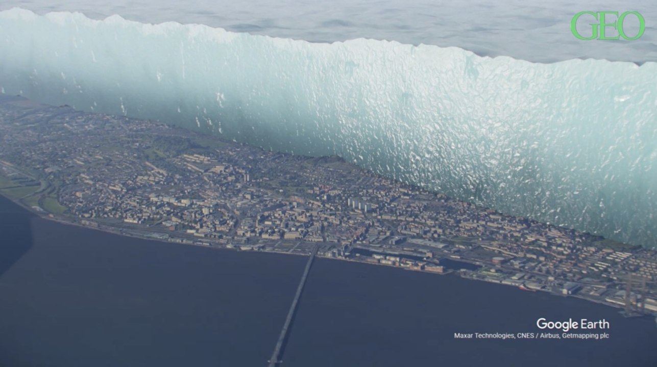 Ecosse : il y a 20000 ans, la ville de Dundee était recouverte d'un immense mur de glace