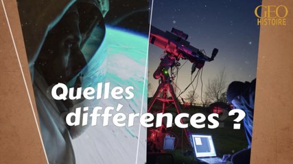 Quelles sont les différences entre astronome et astronaute ?