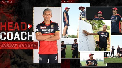 Sanjay Bangar named head coach of Royal Challengers Bangalore