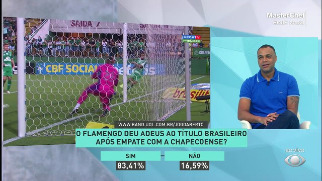 DEU TRETA! Após o Flamengo ficar no empate com a Chapecoense, o diretor de futebol do Flamengo não mediu as palavras ao comentar sobre as polêmicas de arbitragem no jogo: É um crime! . #JogoAberto