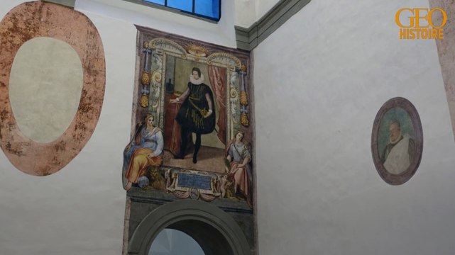 Découverte de fresques oubliées à la Galerie des Offices à Florence