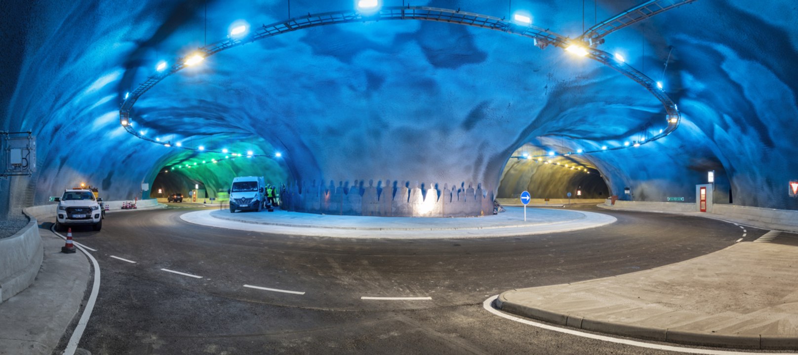 Le premier rond-point sous-marin au monde bientôt inauguré aux îles Féroé
