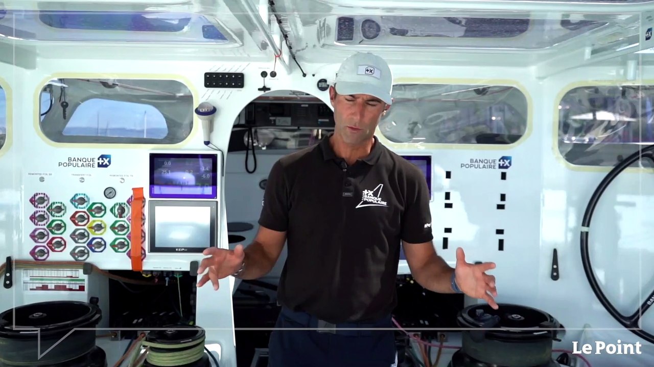 Transat Jacques Vabre : embarquement à bord du maxi-trimaran Banque Populaire XI