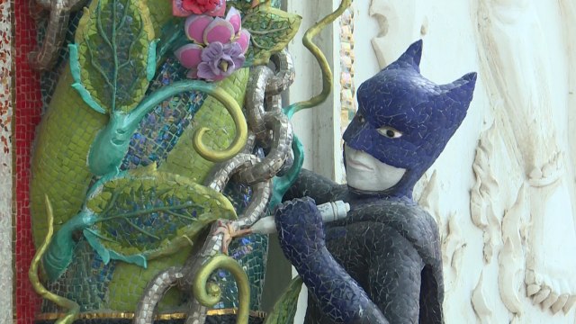Che Guevara, Mickey, Superman... Dans ce temple de Bangkok, le bouddhisme autorise toutes les fantaisies