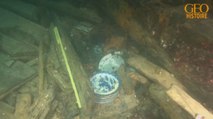 Histoire : des archéologues remontent à la surface des objets d'une épave vieille de 170 ans