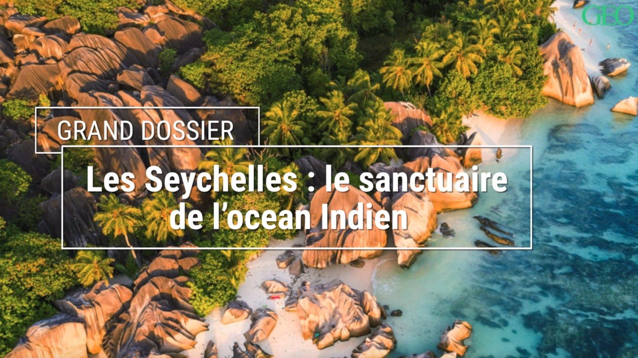 Les Seychelles : le sanctuaire de l'océan Indien... Le sommaire du GEO d'avril 2020