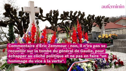 De Gaulle : Eric Zemmour cite le général… et se plante totalement
