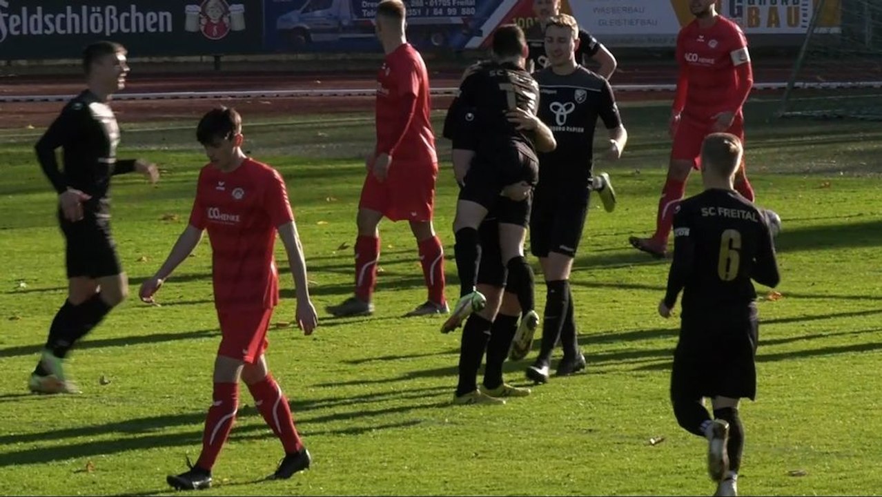 Vier Treffer in 23 Minuten inklusive Traumtor: SC Freital erledigt Niesky