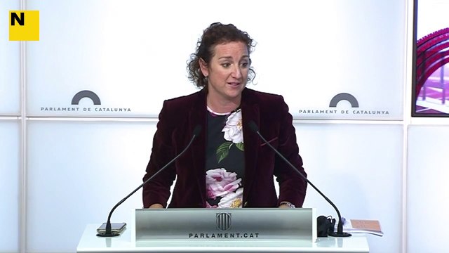 Alícia Romero (PSC-Units) avisa que no els agraden els pressupostos i deixa tots els escenaris oberts